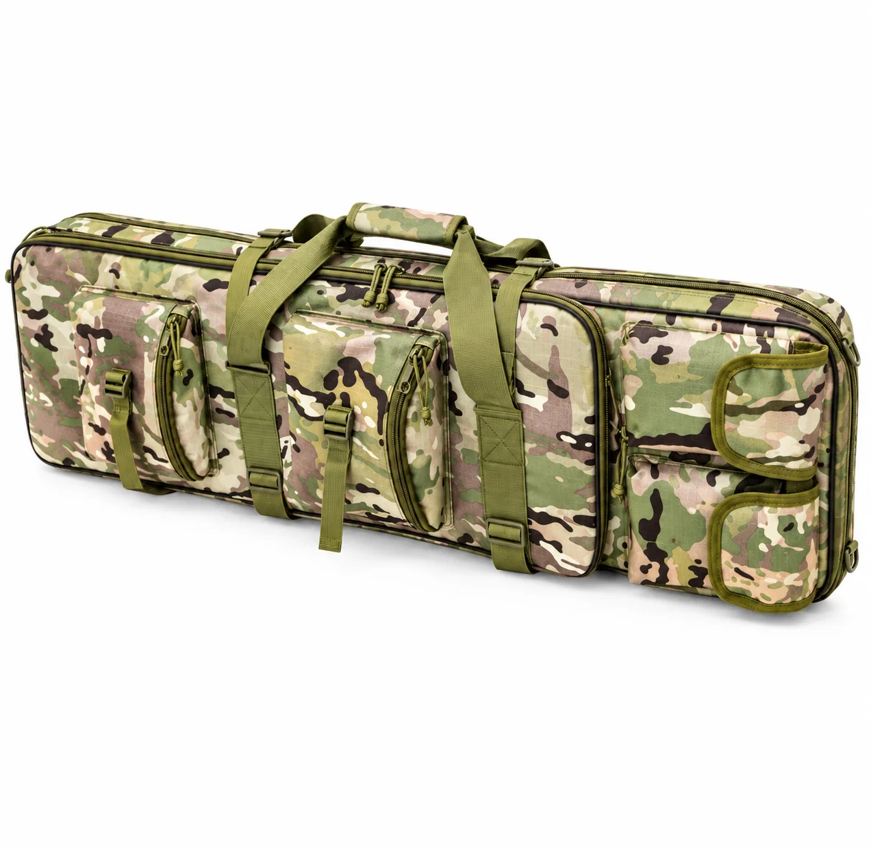 Tactical single rifle bag with padded protective design